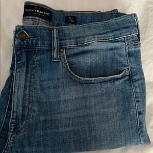 Lucky Brand Medium Blue Athletic Slim Jeans